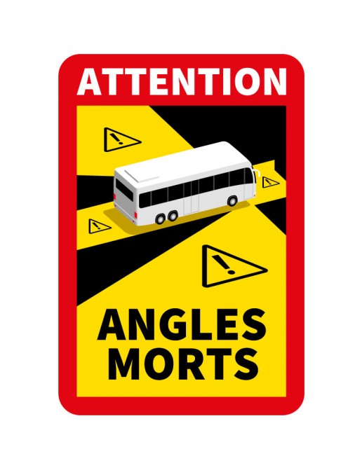 10 stickers Angles morts Cars.