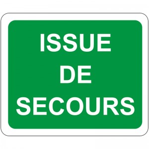 Issue de secours