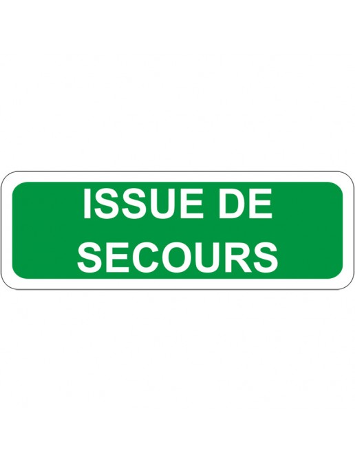 Issue de secours