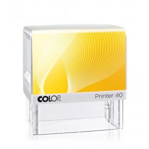 Tampon Colop Printer 40 4 lignes.