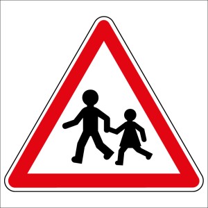 Panneau de danger - Enfants