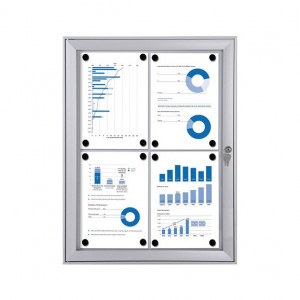 Vitrine d'affichage intérieur