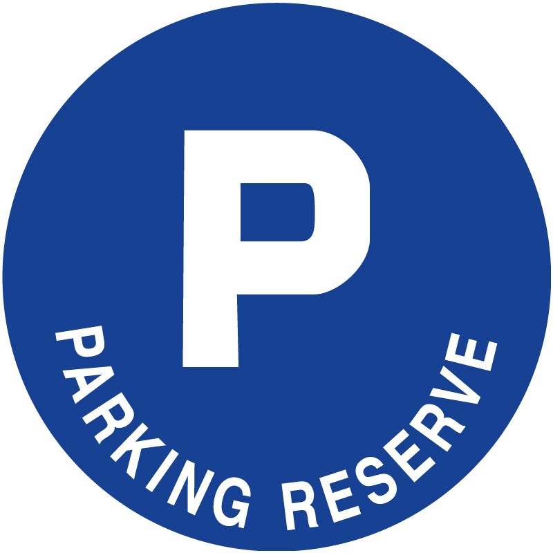 Panneau de stationnement - Parking réservé Panneau de stationnement - Parking réservé