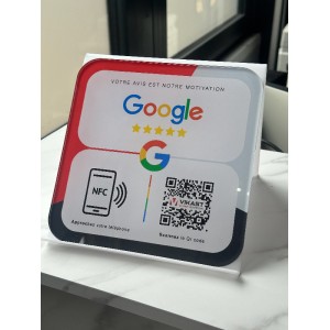 Plaque NFC - Avis Google