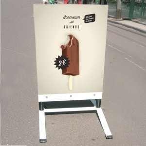 Chevalet de rue - Esquivent