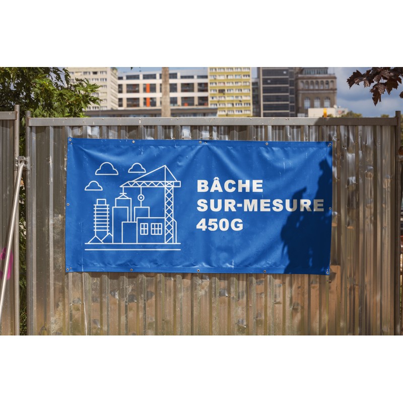 Bâche sur-mesure 450g