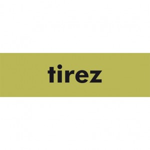 Tirez plexi