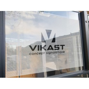 Vinyle microperforé