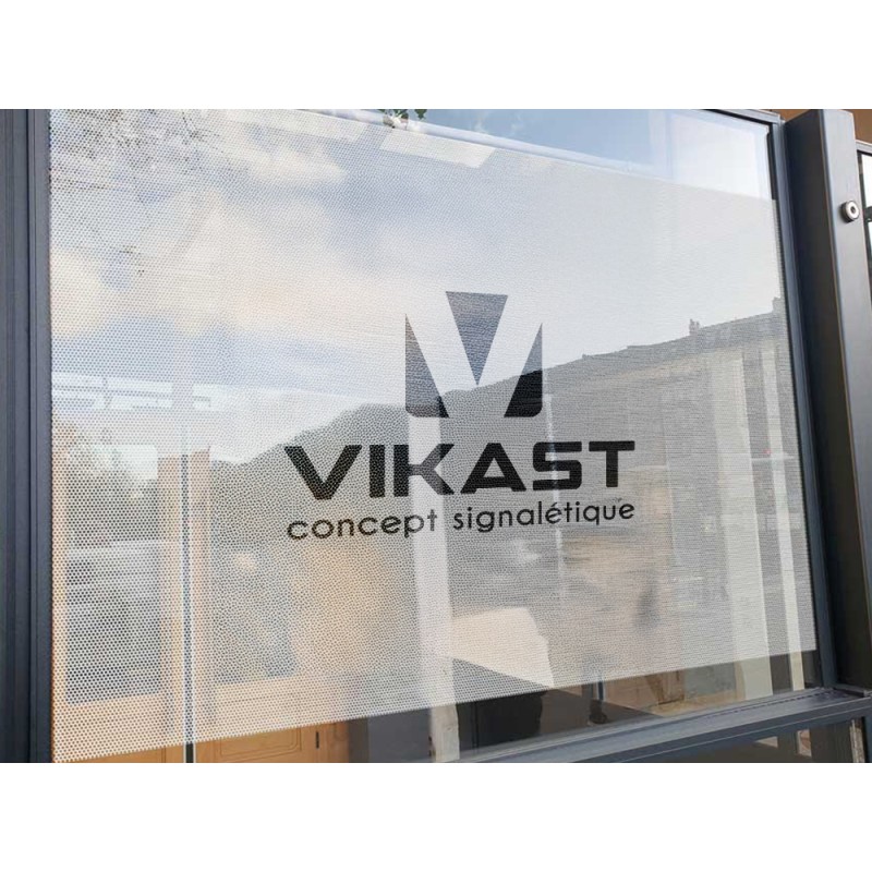 Vinyle microperforé