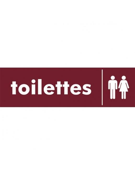 Toilettes dames et hommes Plexi